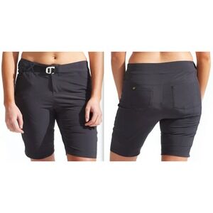NEW Pearl Izumi Summit Shorts Women's Sz 8 Black Mountain Biking Lightweight